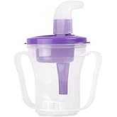 Ehucon Dysphagia Regulating Drinking Cup for Swallowing and Disorders People,Dispenses 5cc or 10cc of Liquid Each Time,No Thickener is Used.Helps to Prevent Choking