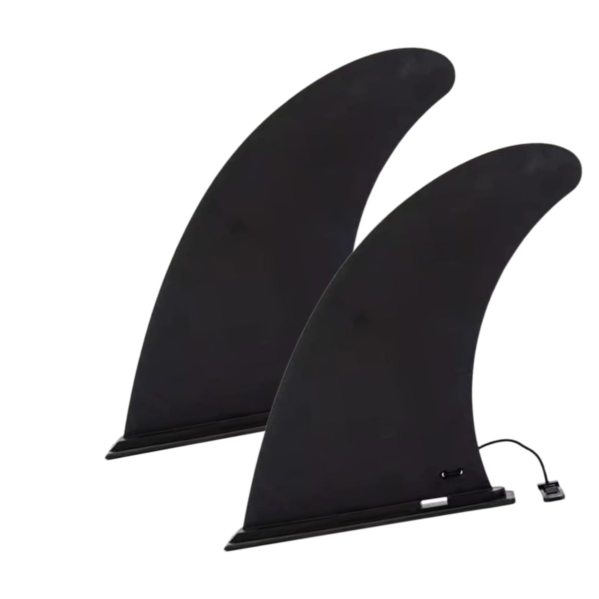 2 Pack Surfboard SUP Fin, Removable Universal SUP Fin, Detachable Center Fin Stand Up Paddle Board Replacement Fin, Nylon Safe Reinforced Surfboard Fins for Long Board Surfboard Paddleboard
