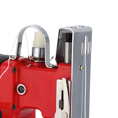 Superland Portable Sewing Machine 110V Industrial Portable Electric Bag Stitching Closer Seal Sewing Machine for Packaging Chemical Building Materials Fertilizer Port and Dock Warehouse (GK9-890)