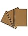 K-Kraft Notebooks Kraft Paper Covers (5 x 7 Notepads Set of 3)