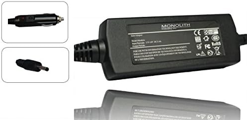 Monolith Industry 18W DC Car Charger Adapter for HP Omni 10 5600eg Power Supply Cord