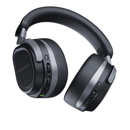 Turtle Beach Stealth 700 Gen 3 Auriculares inalámbricos multiplataforma amplificados para juegos para Xbox Series X|S, Xbox One, PC, PS5, dispositivos móviles - Controladores de 60 mm, micrófono con cancelación de ruido AI, Bluetooth, batería de 80 horas - Negro