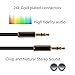 DIKOO 3.5mm Male to Male Stereo Audio Aux Cable for Car Stereos,MP3,iPhone,iPad,Samsung,HTC and Other Android Phones(Black)