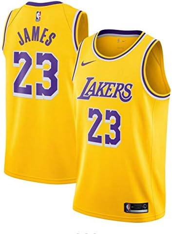 Men's Los Angeles James #23 2018/19 Swingman Jersey - Icon Edition
