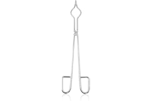 Moicstiy 16 Inch Crucible Tongs Professional Grade Stainless Steel Crucible Clamp for Laboratory, Industry