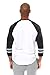 Ultra Game Adults NFL Official Super Soft Raglan Baseball Long Sleeve T-Shirt, Las Vegas Raiders, White, Large