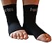 Plantar Fasciitis Socks by Frank Frog — Arch Support Compression Socks (Unisex) — Compression Foot Sleeve — Boost Circulation, Reduce Swelling & Foot Pain Relief — Toeless Socks for Injury Recovery