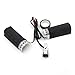 QAZAKY Universal Motorcycle Motorbike ATV Motor Bike Heated Grips Handlebar Heater Hand Warm Grip Inserts Pads Winter Warmer 12V With Switch Heat Thermal Cover Resistant Tape