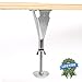 Bed Claw Unibody Adjustable Height Bed Frame Slat Center Support Leg, U.S.A. (Set of 3)