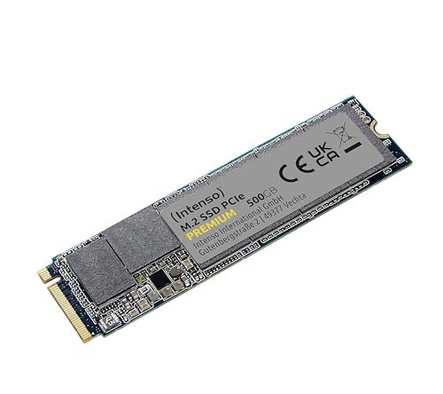 500GB M.2 SSD PCIe Premium, bis zu 2100 MB/s, Festkörper-Laufwerk (PCI Express Gen.3x4 NVMe 1.3, Solid State Drive)