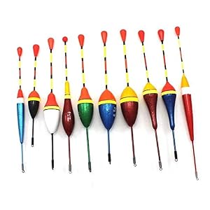 Flotteur Pêche,flotteurs De Pêche Set,10 Pcs Mélanger Taille Couleur Flotteur Bouée,haute Sensibilité,utilisé Pour La Pêche à L’anguille à La Truite,il Existe De Nombreux Modèles Pour Vous Satisfaire