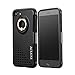 iPhone 7 Case, [Heavy Duty] [Drop Protection] [Shockproof] Tough Rugged Hybrid Hard Shell Cover Case with Belt-clip for Apple iPhone 7 [4.7 inch] ACLUXS- Black