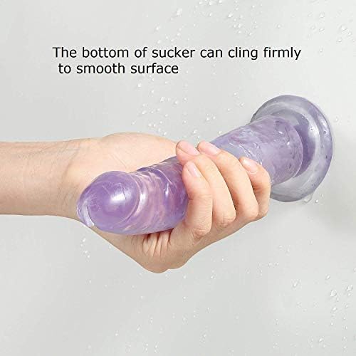Halleycol 138-8.3 Inch Mini Dí-l&dɔ Massage Wand Relax Women&Men (Transparent2)
