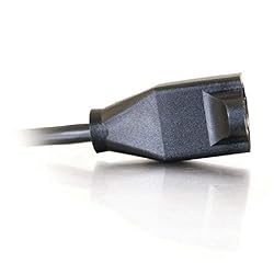 C2G 03114 18 AWG Short Extension Power Cord, Power