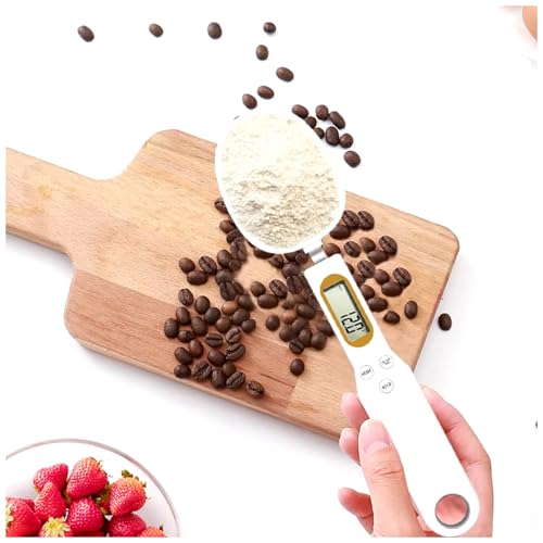 Colher Medidora Digital com Balança LCD Dosador Precisão Cozinha Até 500g