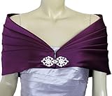 Alivila.Y Fashion Women Satin Wedding Formal Party Wrap Shrug Shawl