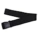Nylon Luggage Strap Superior Strength Non-slip Travel Premium Designer Belt (Black)