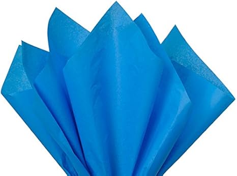 Brilliant Blue Tissue Paper 15 Inch X 