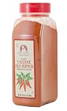 Ground Cayenne Red Pepper Powder- Chefs Quality, 1 LB (16Oz)