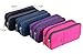 Pencil Case, Large Capacity Pencil Cases Pencil Bag with Two Compartments (Black)