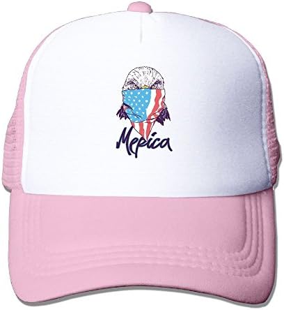 USA Mullet Eagle Unisex Handsome Mesh Hats Adjustables