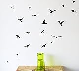 Flock of Birds wall decal set
