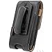 iPhone 5 Vertical Noble Black Leather Case with Fixed Belt Clip