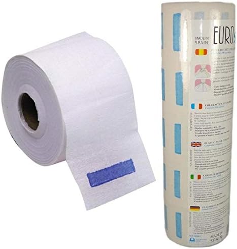 EUROSTILNeck Guard for Hairdressers with Stretchy Neck Protection 5 x 100 Strips