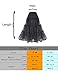 Shimaly® Women's Floor Length Wedding Petticoat Long Underskirt for Formal Dress (XL-3XL, Black)