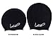 Large Swim Cap for Long Hair - Waterproof Durable Silicone Swimming Cap for Braids, Dreadlocks, Weaves, Afros, Curls – Swim Caps for Women & Men – Anti-Leak Seal for Pool, Beach, Laps & Water Workouts