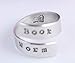 Book Worm Wrap Ring - Bookworm Twist Ring - Book Lover - Gift for Reader