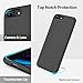 TORRAS Love Series iPhone 8 Plus Case/iPhone 7 Plus Case, Liquid Silicone Gel Rubber Case with Soft Microfiber Cloth Lining Cushion Compatible with iPhone 8 Plus/iPhone 7 Plus, Matte Black