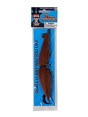 Moustache - Six Way Brown