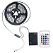 Battery Powered Led Strip Lights，Geekeep Waterproof Flexible LED Light Strips SMD 5050 LED Ribbon Light Mood Light (2M/6.56ft, RGB+Remote Control)