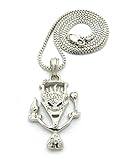 The Amazing Jeckel Brothers Clown Hip Hop Pendant w/ 24