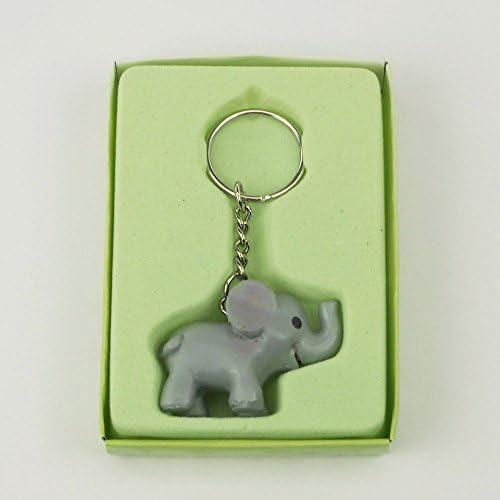 Firefly Imports FHS00KAA003 Key Chain Baby Shower Favors, 4, Elephant by Firefly Imports