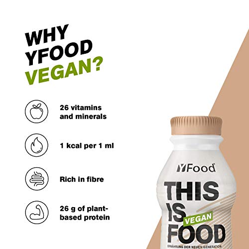 YFood-Vegan-Cacao-Laktose-und-glutenfreier-Nahrungsersatz-26g-Protein-26-Vitamine-Mineralstoffe-Astronautennahrung-25-des-Kalorienbedarfs-Trinkmahlzeit-6-x-500-ml-150-E-Pfand-inkl YFood-Vegan-Cacao-Laktose-und-glutenfreier-Nahrungsersatz-26g-Protein-26-Vitamine-Mineralstoffe-Astronautennahrung-25-des-Kalorienbedarfs-Trinkmahlzeit-6-x-500-ml-150-E-Pfand-inkl