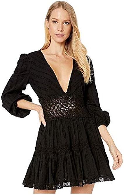 Amazon Free People フリーピープル ドレス ワンピース The Delightful Mini Black 25cm 並行輸入品 ワンピース チュニック 通販