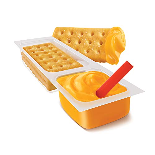 HandiSnacks Ritz Crackers ’N Cheese Dip, 6 Count Individual Snack