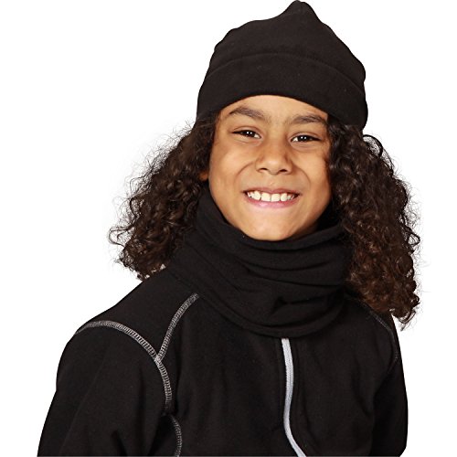 Turtle Fur Kids Chelonia 150 Classic Fleece Neck Warmer Black