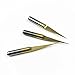 Autek 10x Titanium Coated Carbide PCB Engraving CNC Bit Router Tool 10 Degree 0.1mm Tip(J3.1001Tix10)