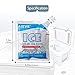 AIEVE Cooler Ice Packs, Cooler Freeze Packs, 12 Pack Long Lasting Ice Packs for Coolers Cooler Shock Freeze Packs Reusable Ice Packs for Coolers, Camping, Lunch Bags, Office, Beach, Picnic