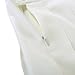 Women High Waist Solid Pleated Mini Slim Single Tennis Skirts ( L, White)