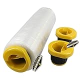 1 Pair of Mighty Gadget (R) Hand Wrapping Stretch Wrap Dispensers - Fits Any 3 inch Stretch Film Core