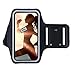 For Samsung Galaxy S8/S8 Plus Armband Case, Leewa Armband Gym Running Sport Cover Case For Samsung Galaxy (Black, S8)