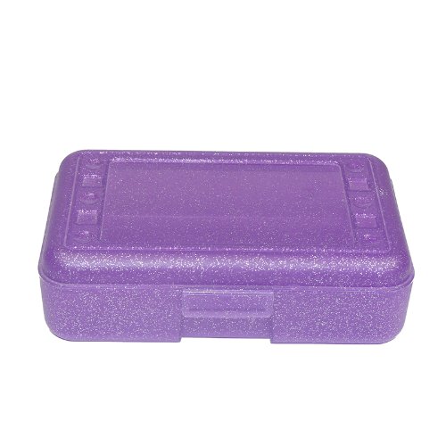 Romanoff Products ROM60250 Pencil Box Purple Sparkle
