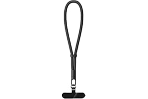 1Pcs Black Anti-Theft Mobile Phone Lanyard, 360° Rotatable with Adjustable Self-Locking Buckle, Durable & Versatile, Mobile P