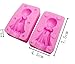 WYD 3D Baby Angel Silicone Molds Cake Decoration Mold Fondant Candle Soap Making Mold Cake Mold Decorating (Boy)