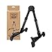 Guitar Stand Upgraded Aluminum Floor Stand Adjustable Guitar Holder Light Weight Foldable Portable for Guitar, Bass, Violin, Ukulele, Banjo, Mandolin (Black)