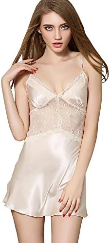 Wxian Women's Sexy Lingerie Lace Nightdress Nightshirt PJ